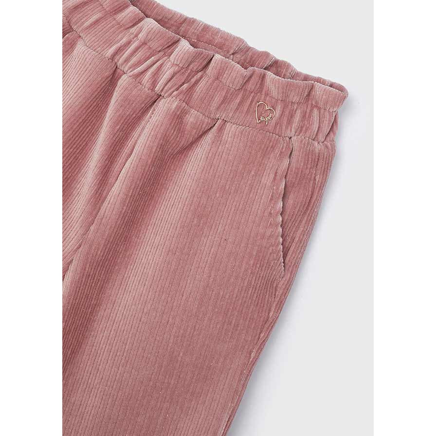 Mayoral Rose Corduroy Flared Pants-MAYORAL-Little Giant Kidz