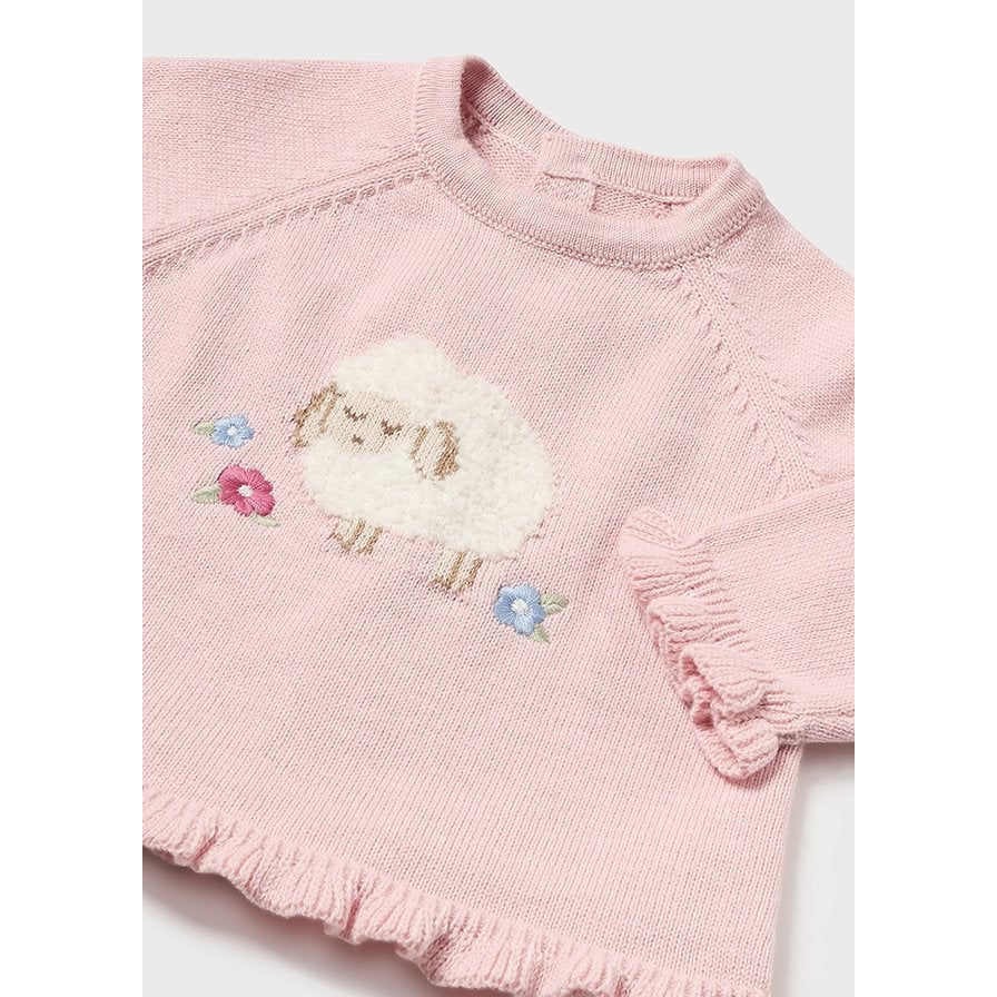 Mayoral Rose Knit Sweater 3-Piece Set-MAYORAL-Little Giant Kidz