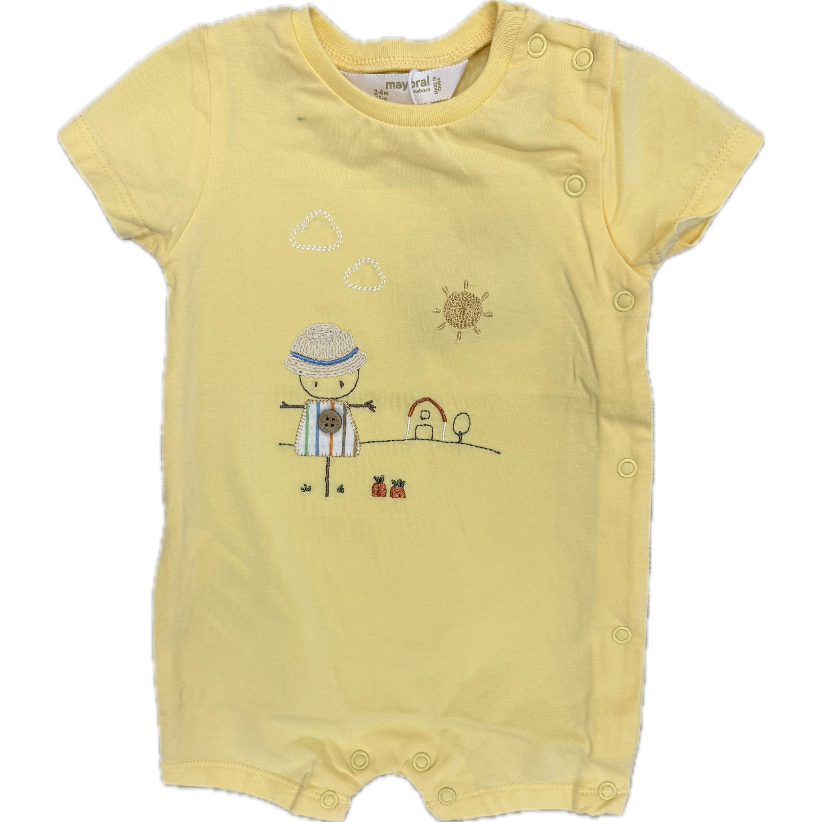 Mayoral Short Romper- Sunny-MAYORAL-Little Giant Kidz