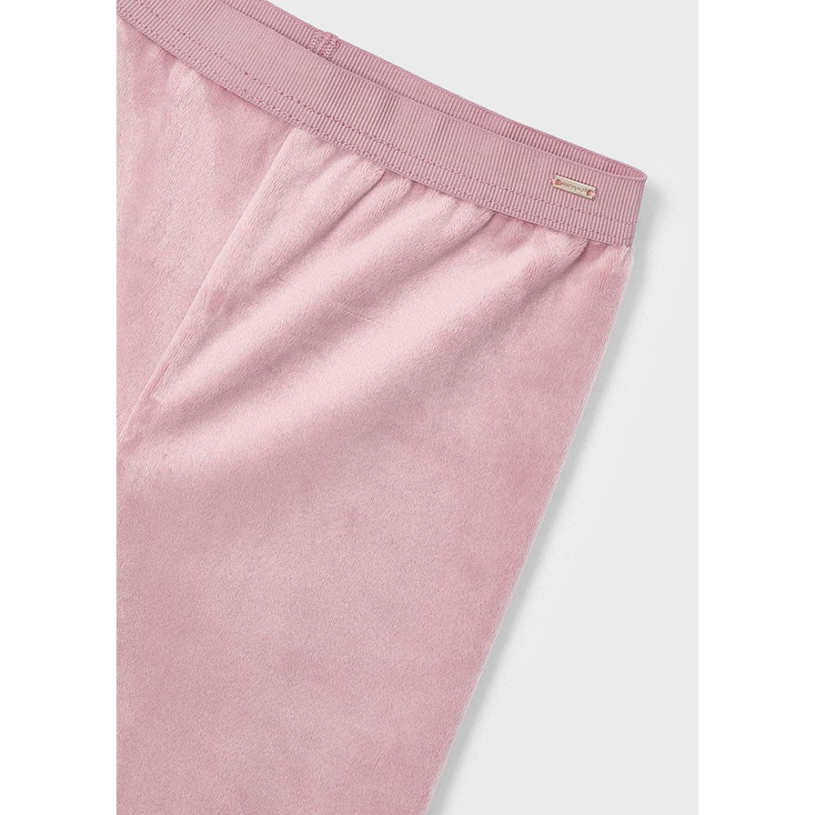 Mayoral Velvet Leggings - Rose-MAYORAL-Little Giant Kidz