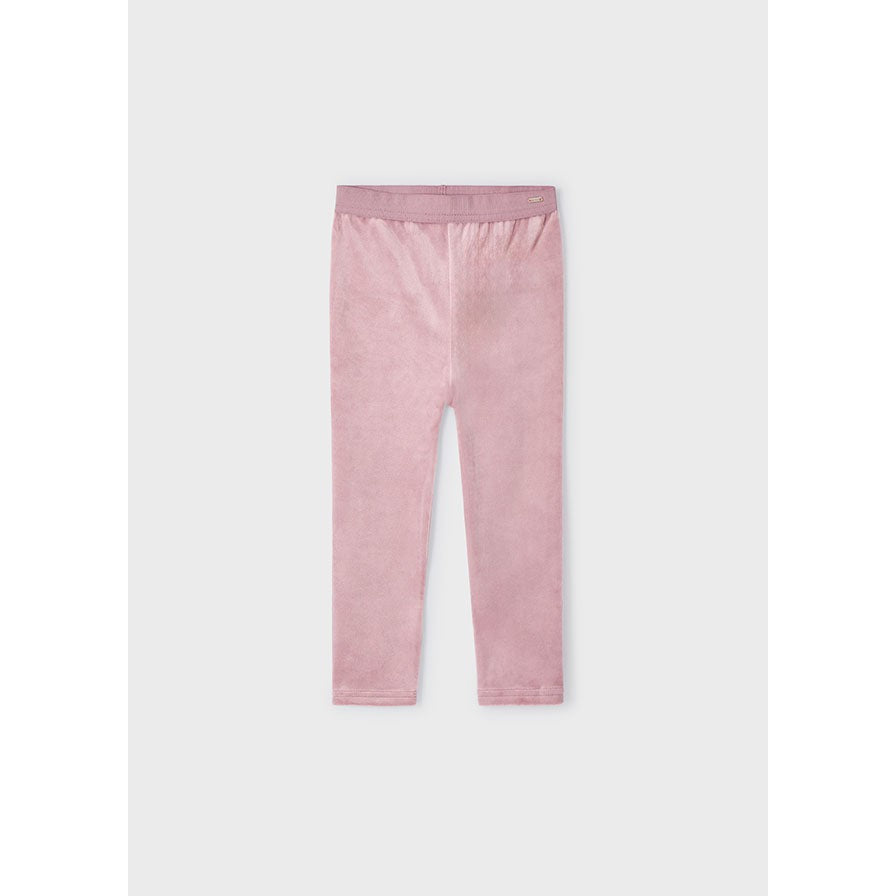 Mayoral Velvet Leggings - Rose-MAYORAL-Little Giant Kidz