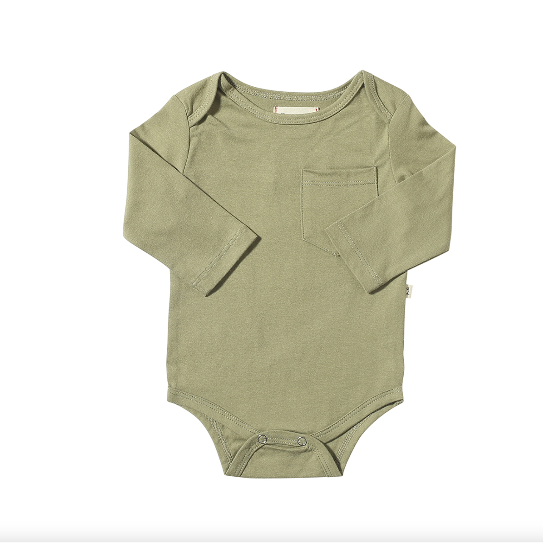 Me & Henry Solid Sage Tellico Onesie-ME & HENRY-Little Giant Kidz