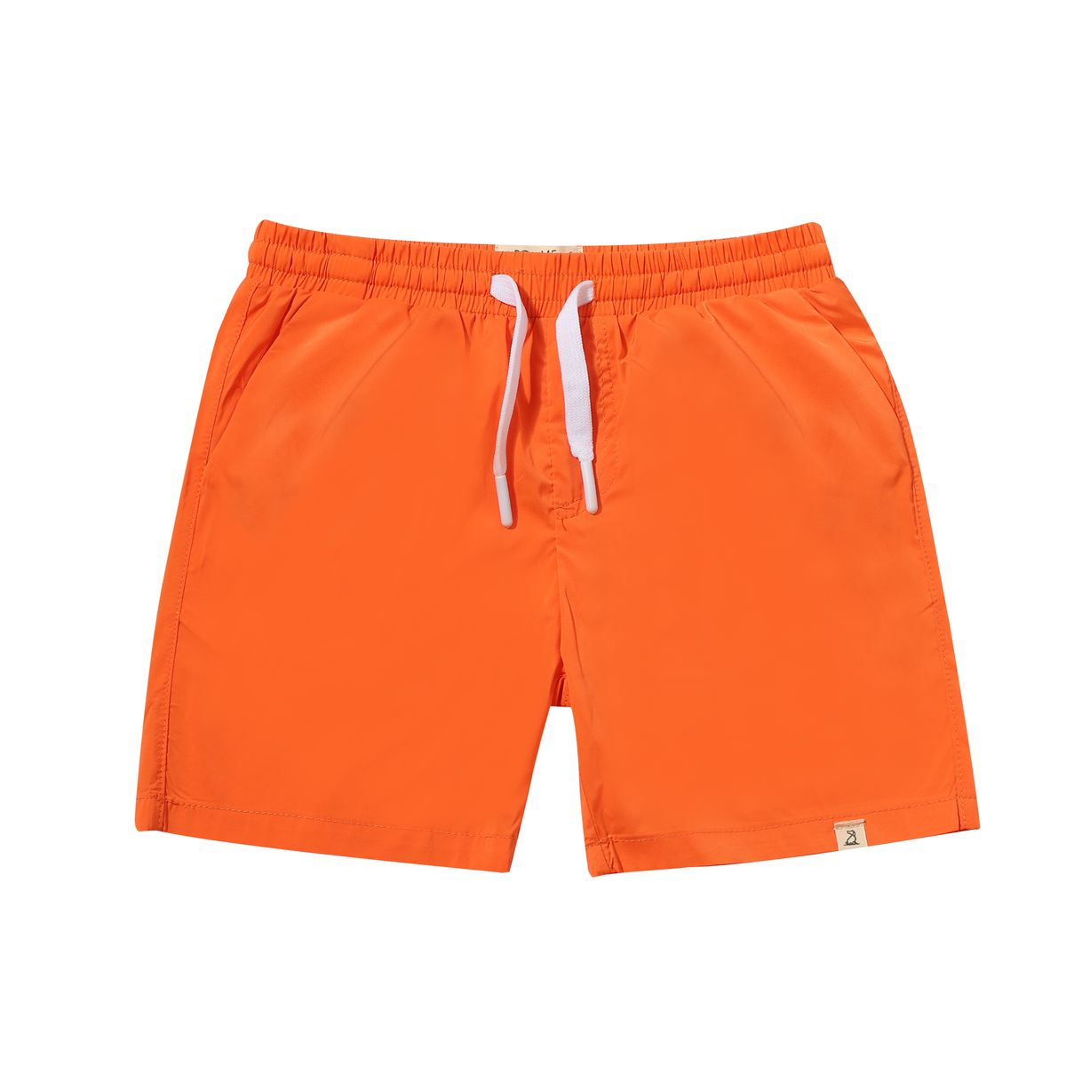 Me & Henry Splash Swim Shorts- Tangerine-ME & HENRY-Little Giant Kidz