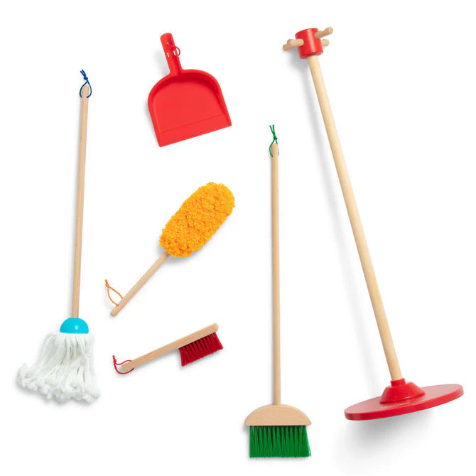 Melissa & Doug Let's Play House! Dust, Sweep & Mop Play Set-MELISSA & DOUG-Little Giant Kidz