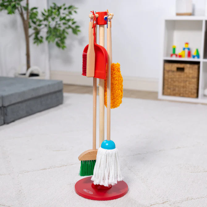 Melissa & Doug Let's Play House! Dust, Sweep & Mop Play Set-MELISSA & DOUG-Little Giant Kidz