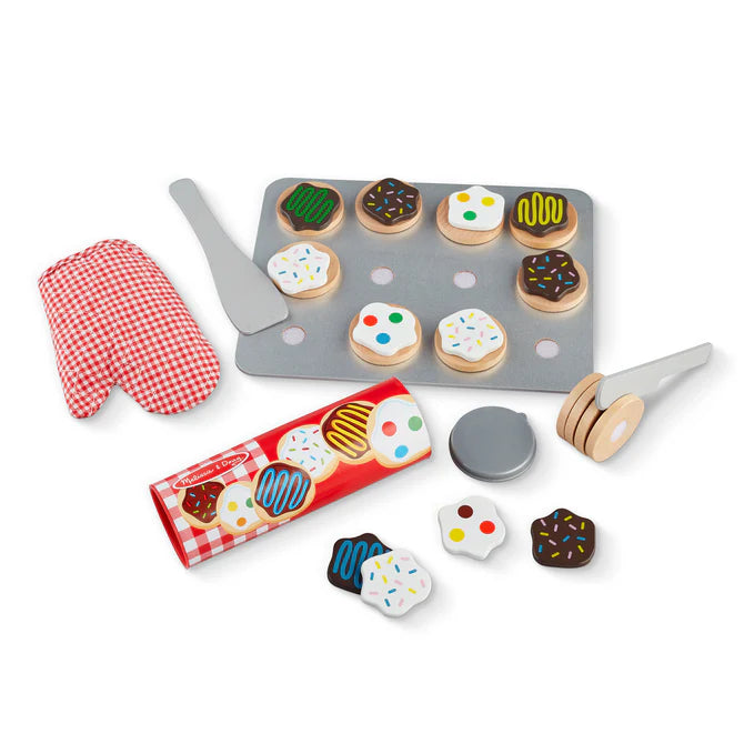 Melissa & Doug Slice & Bake Cookie Set - Wooden Play Food-MELISSA & DOUG-Little Giant Kidz