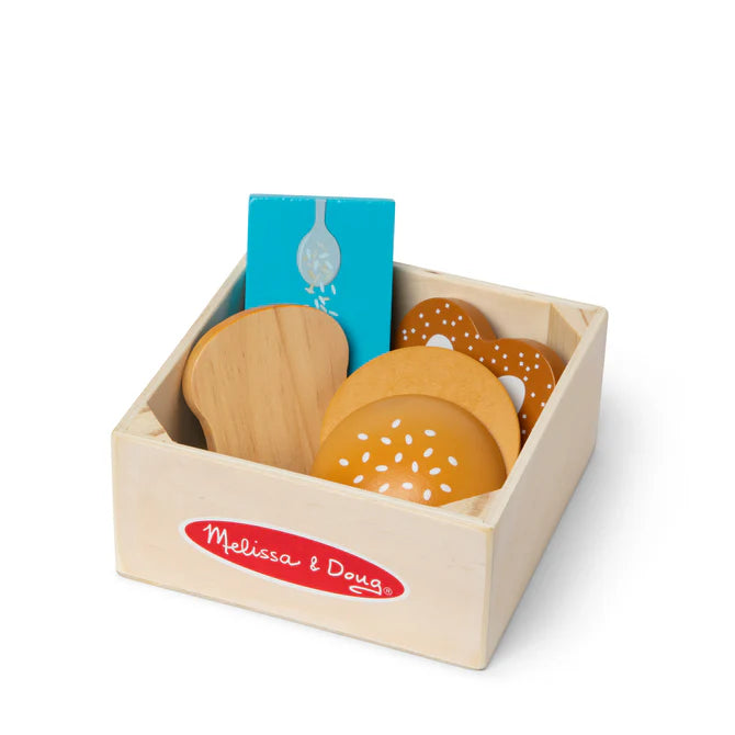 Melissa & Doug Wooden Food Groups Play Set - Grains-MELISSA & DOUG-Little Giant Kidz