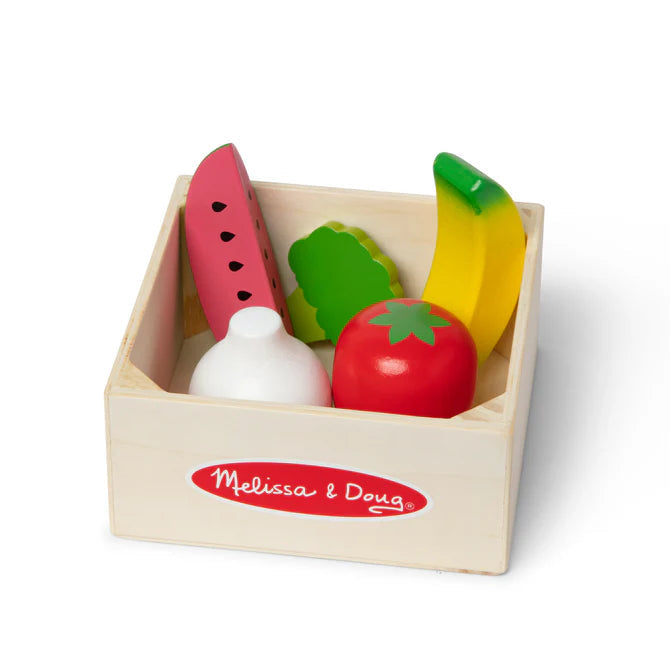 Melissa & Doug Wooden Food Groups Play Set - Produce-MELISSA & DOUG-Little Giant Kidz