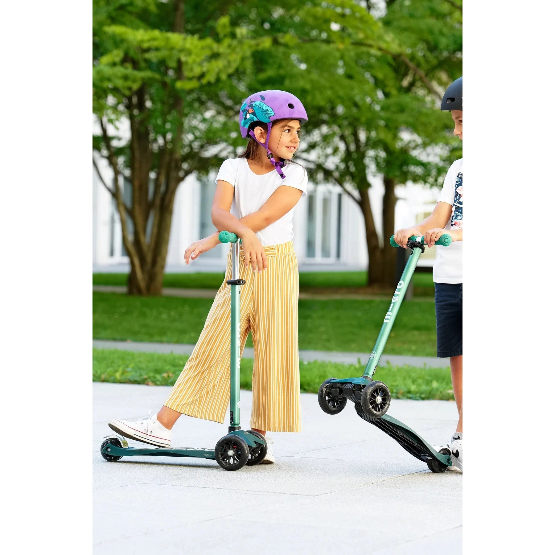 Micro Maxi Deluxe ECO - Mint-MICRO KICKBOARD-Little Giant Kidz