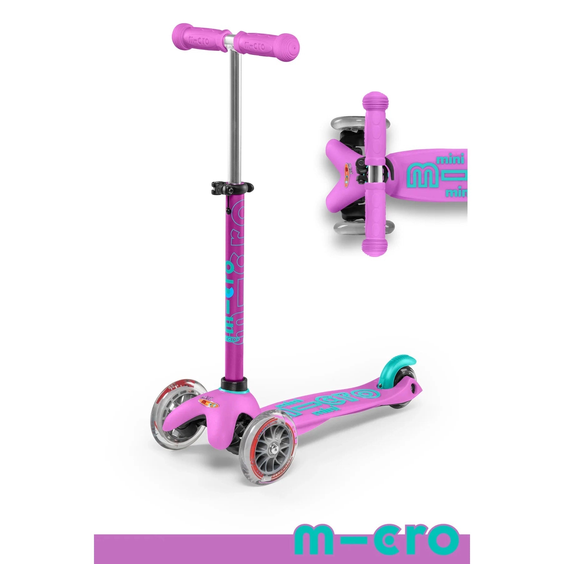 Micro Mini Deluxe - Lavender-MICRO KICKBOARD-Little Giant Kidz