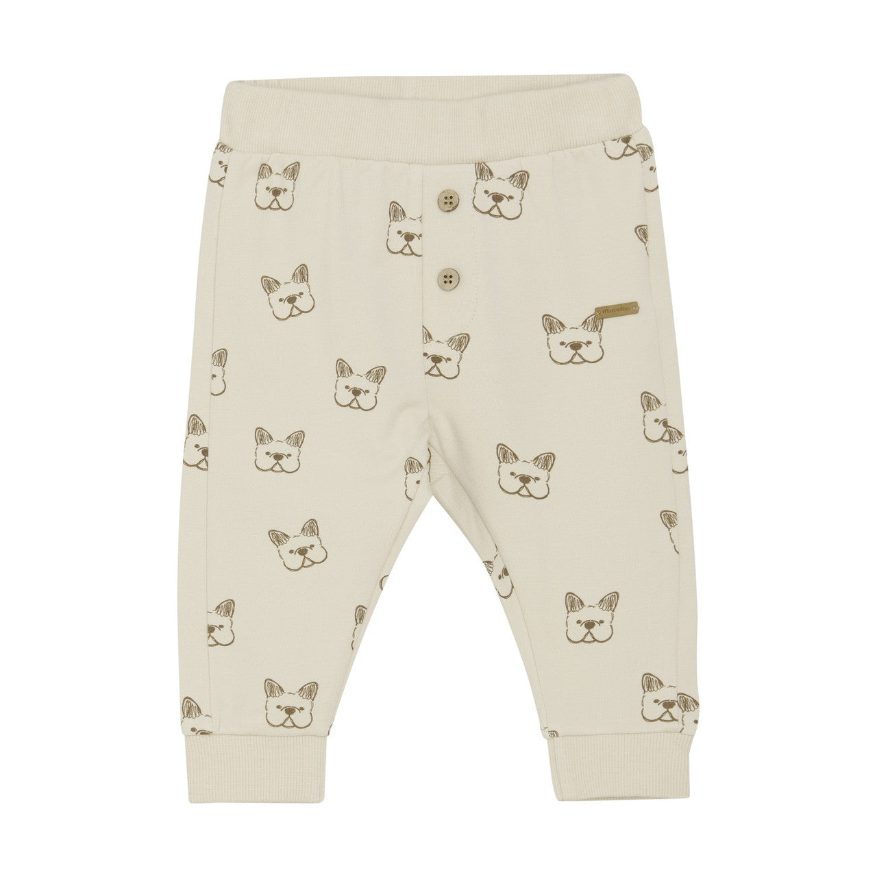 Minymo Sandshell Bulldog Print Sweatpants-MINYMO-Little Giant Kidz