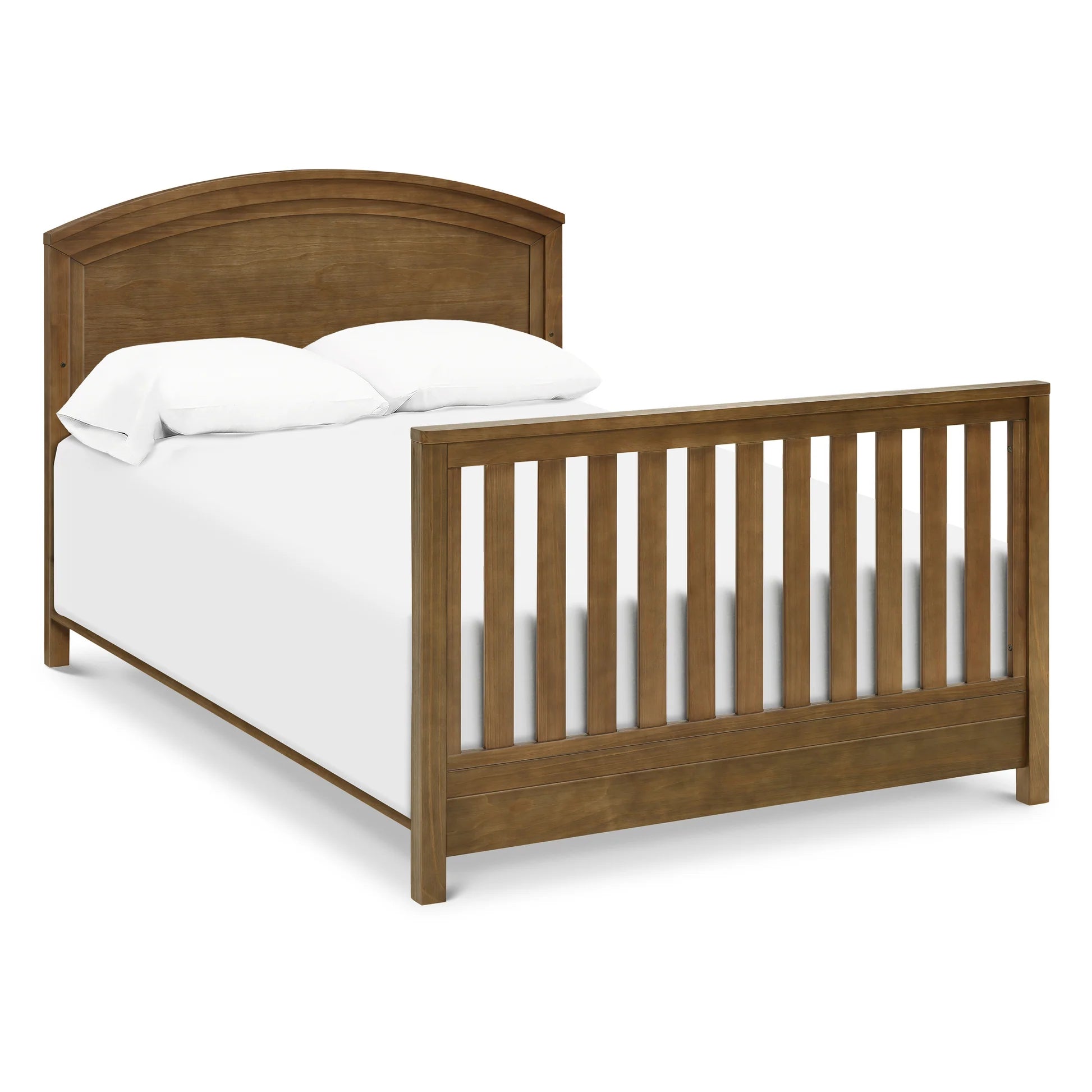 Monogram Hemsted 4-in-1 Convertible Crib - Walnut Driftwood-MONOGRAM-Little Giant Kidz