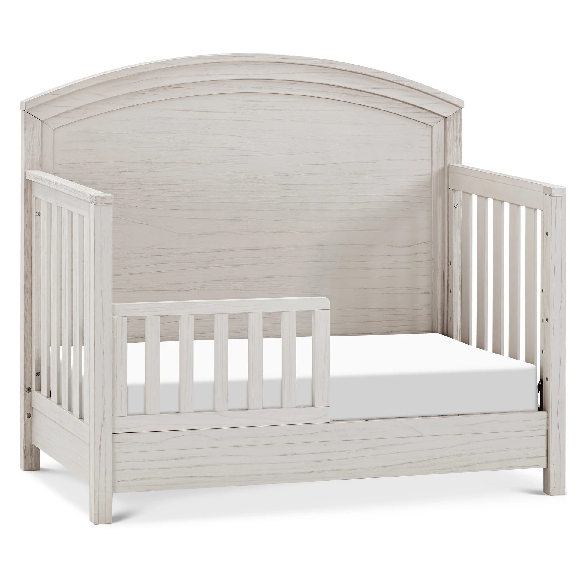 Monogram Hemsted 4-in-1 Convertible Crib - White Driftwood-MONOGRAM-Little Giant Kidz