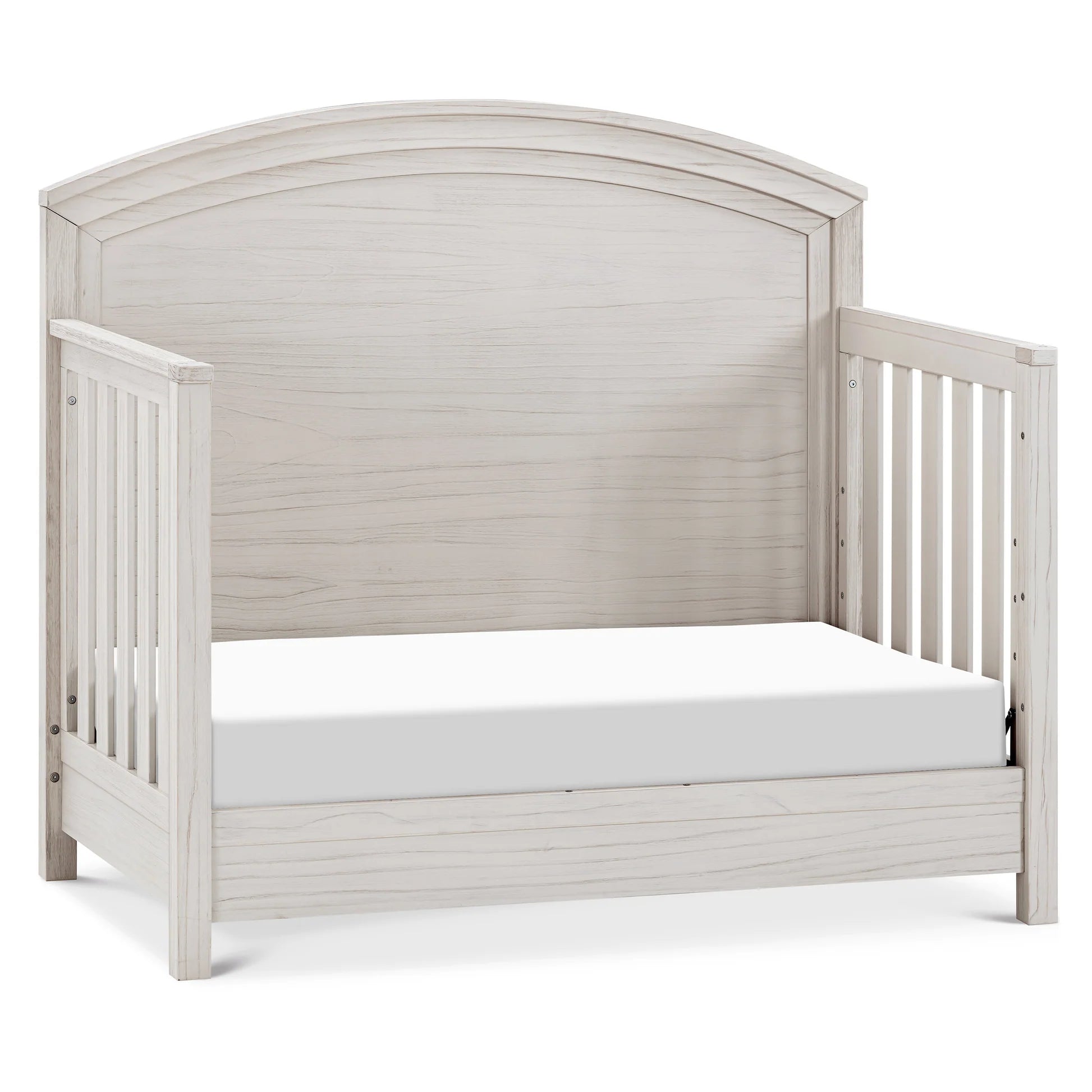 Monogram Hemsted 4-in-1 Convertible Crib - White Driftwood-MONOGRAM-Little Giant Kidz