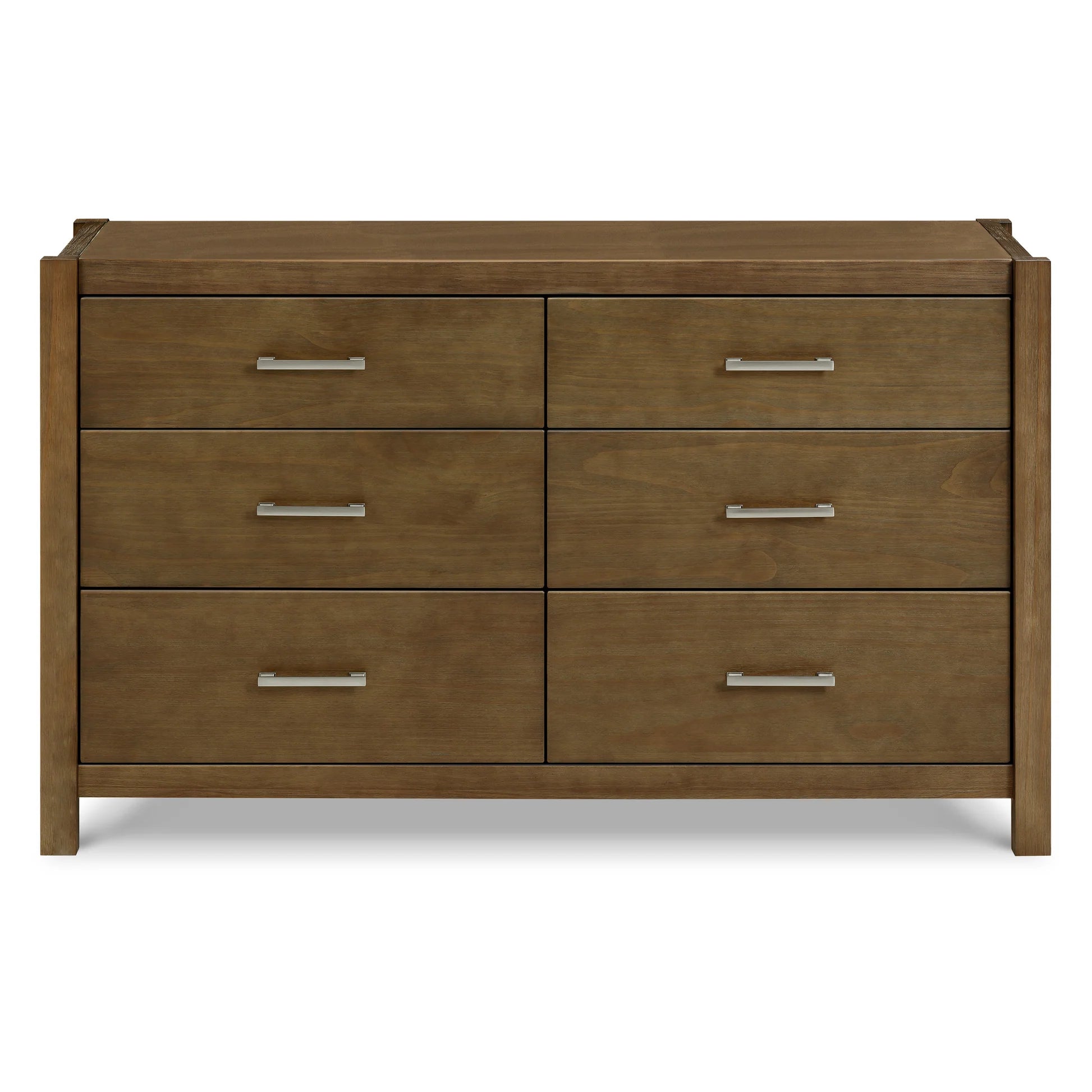 Monogram Hemsted 6-Drawer Assembled Dresser - Walnut Driftwood-MONOGRAM-Little Giant Kidz