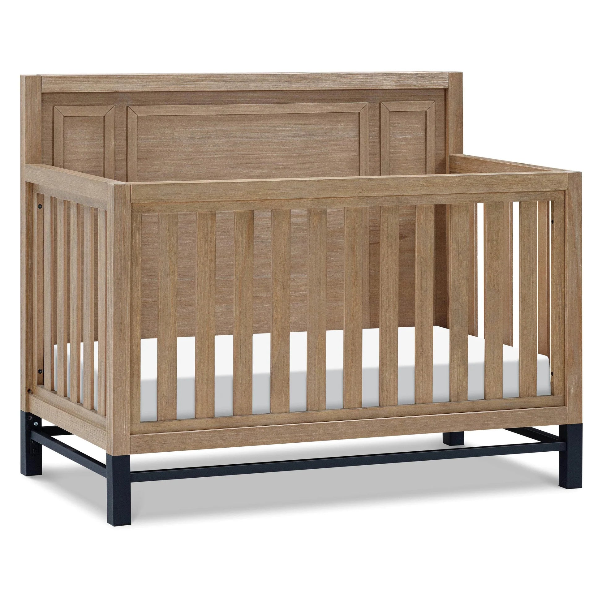 Monogram Newbern 4-in-1 Convertible Crib - Driftwood-MONOGRAM-Little Giant Kidz