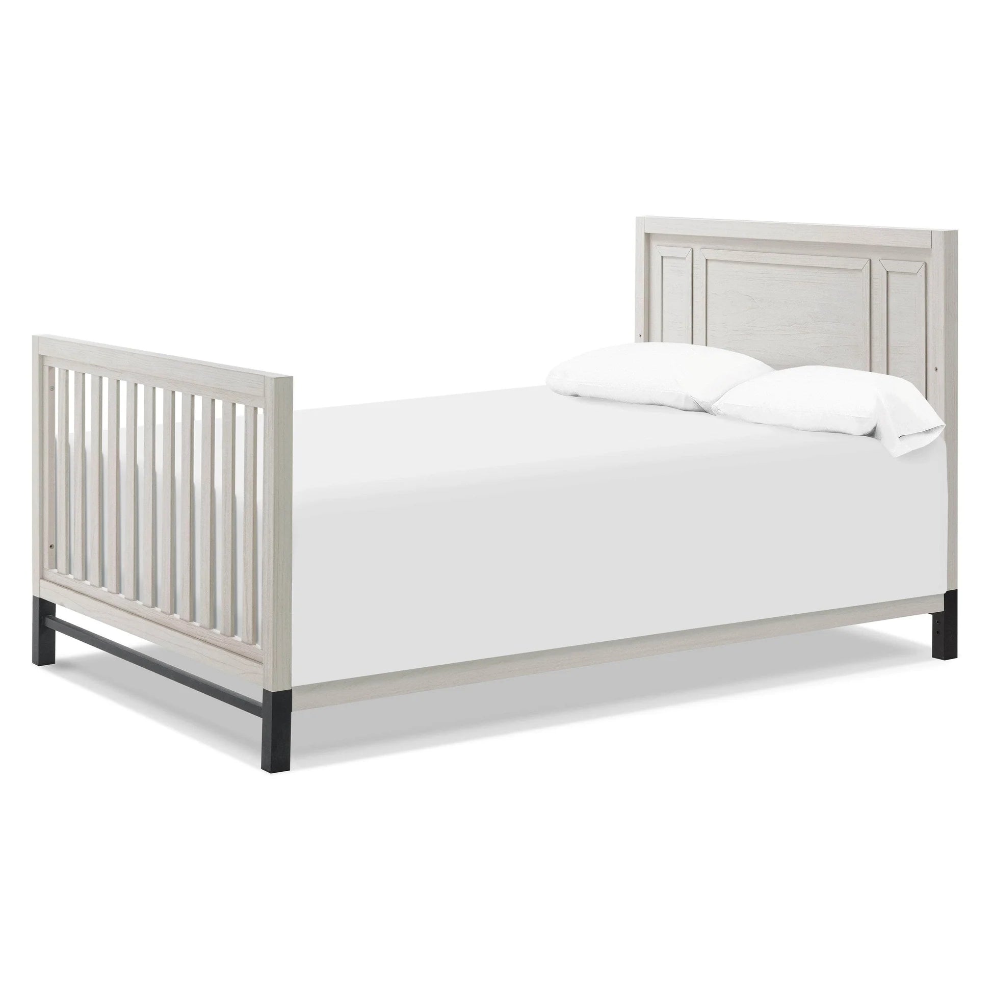 Monogram Newbern 4-in-1 Convertible Crib - White Driftwood-MONOGRAM-Little Giant Kidz