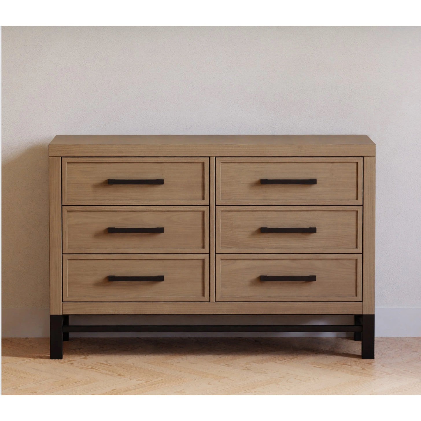 Monogram Newbern 6-Drawer Assembled Dresser - Driftwood-MONOGRAM-Little Giant Kidz