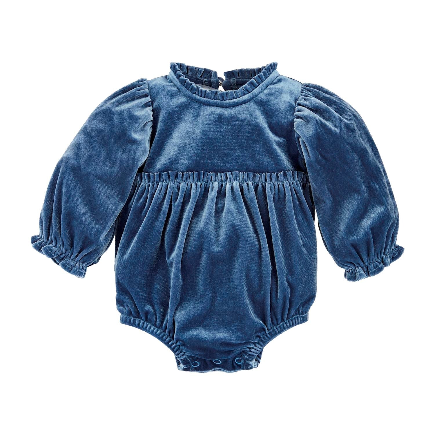 Mud Pie Blue Velvet Bubble-MUD PIE-Little Giant Kidz