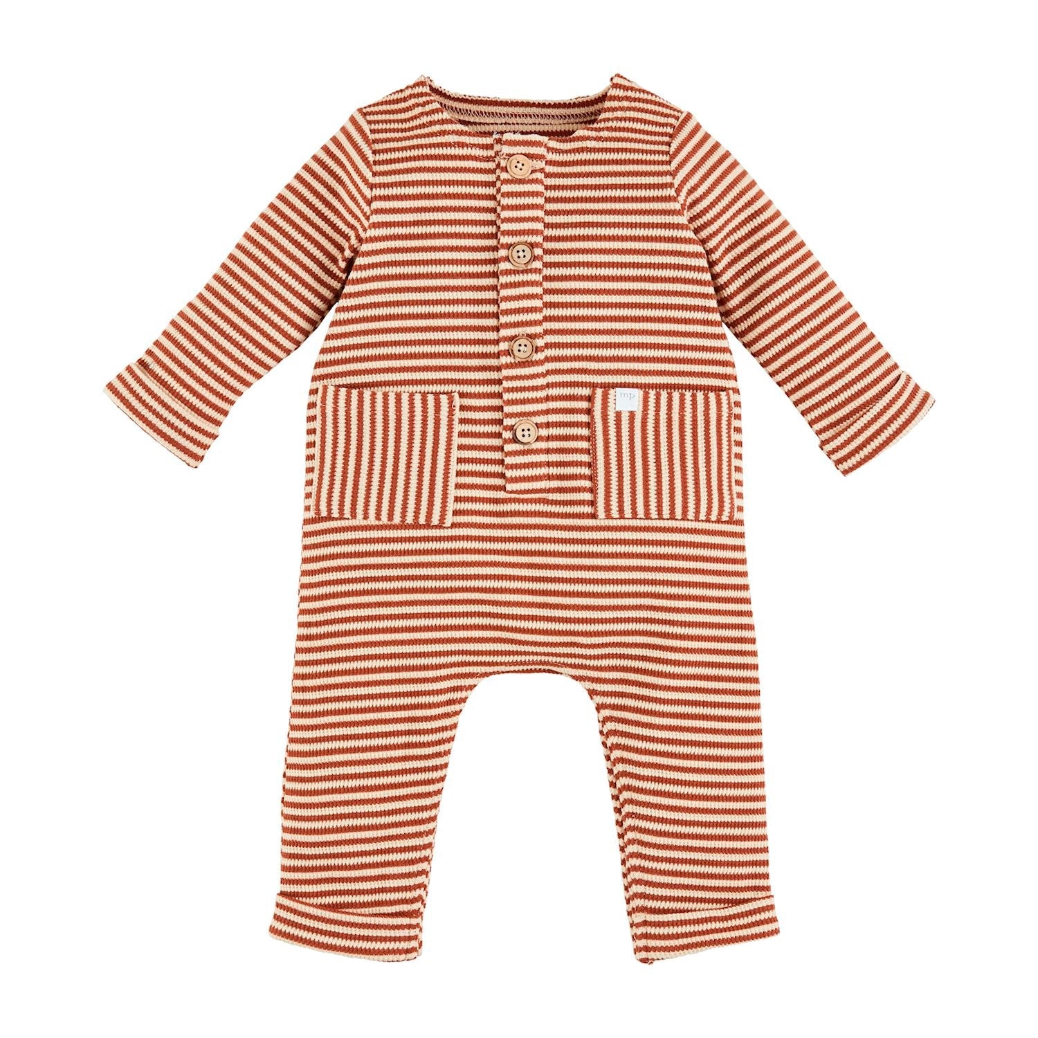 Mud Pie Brown Stripe One-Piece-MUD PIE-Little Giant Kidz