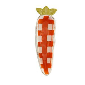 Mud Pie Carrot Candy Dish- Stripe-MUD PIE-Little Giant Kidz