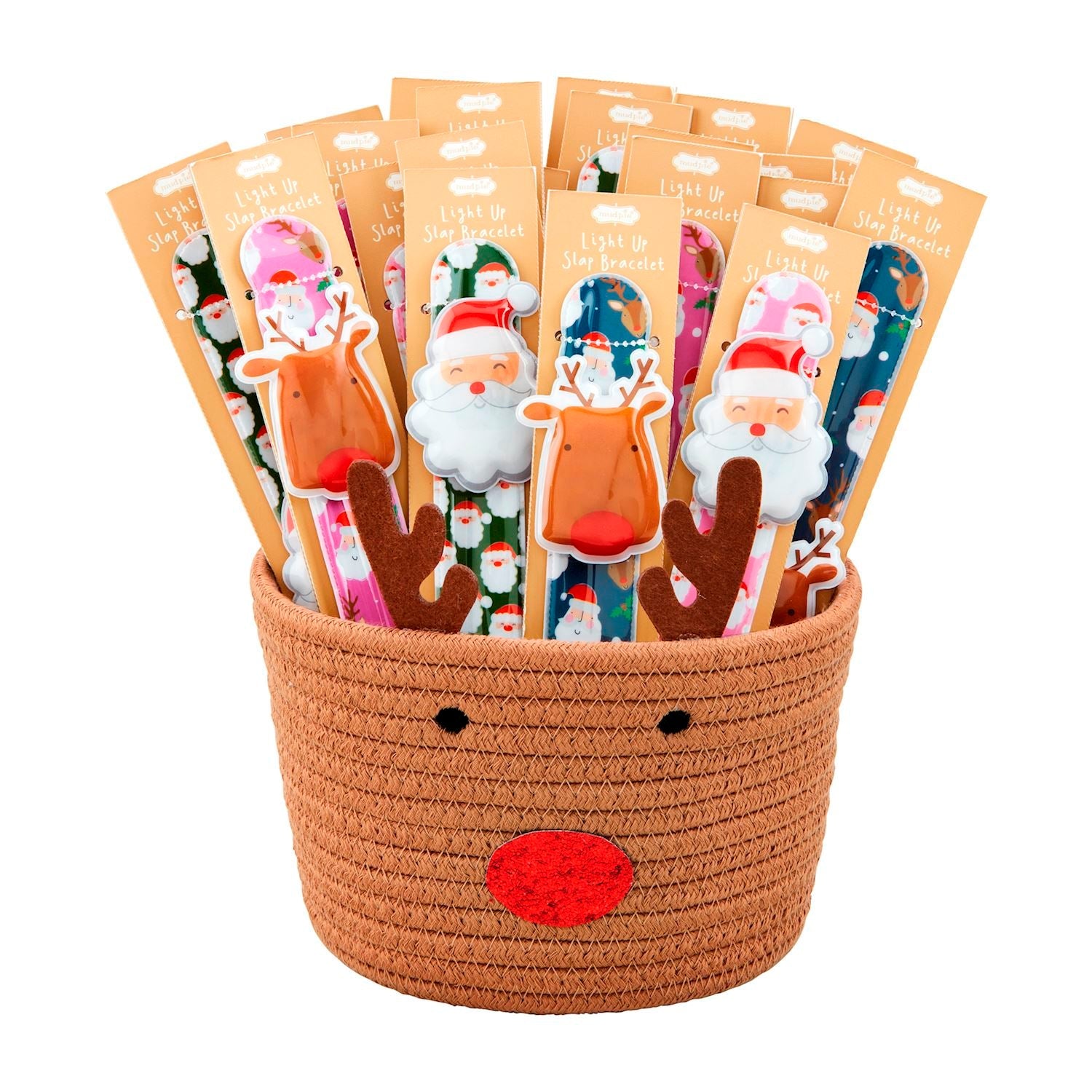 Mud Pie Christmas Slap Bracelets-MUD PIE-Little Giant Kidz