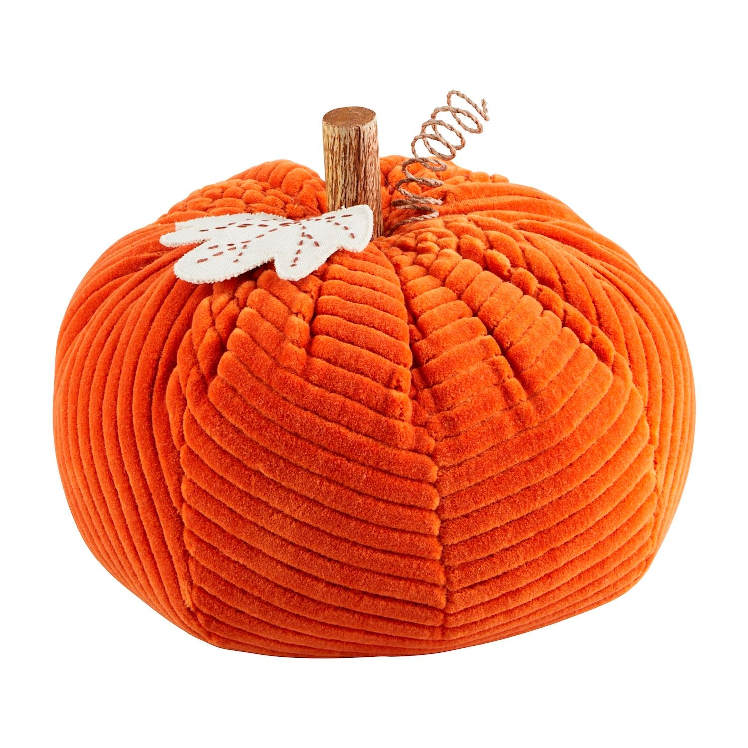 Mud Pie Corduroy Pumpkin Sitter-MUD PIE-Little Giant Kidz