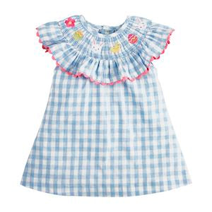 Mud Pie Easter Smocked Baby Dress-MUD PIE-Little Giant Kidz