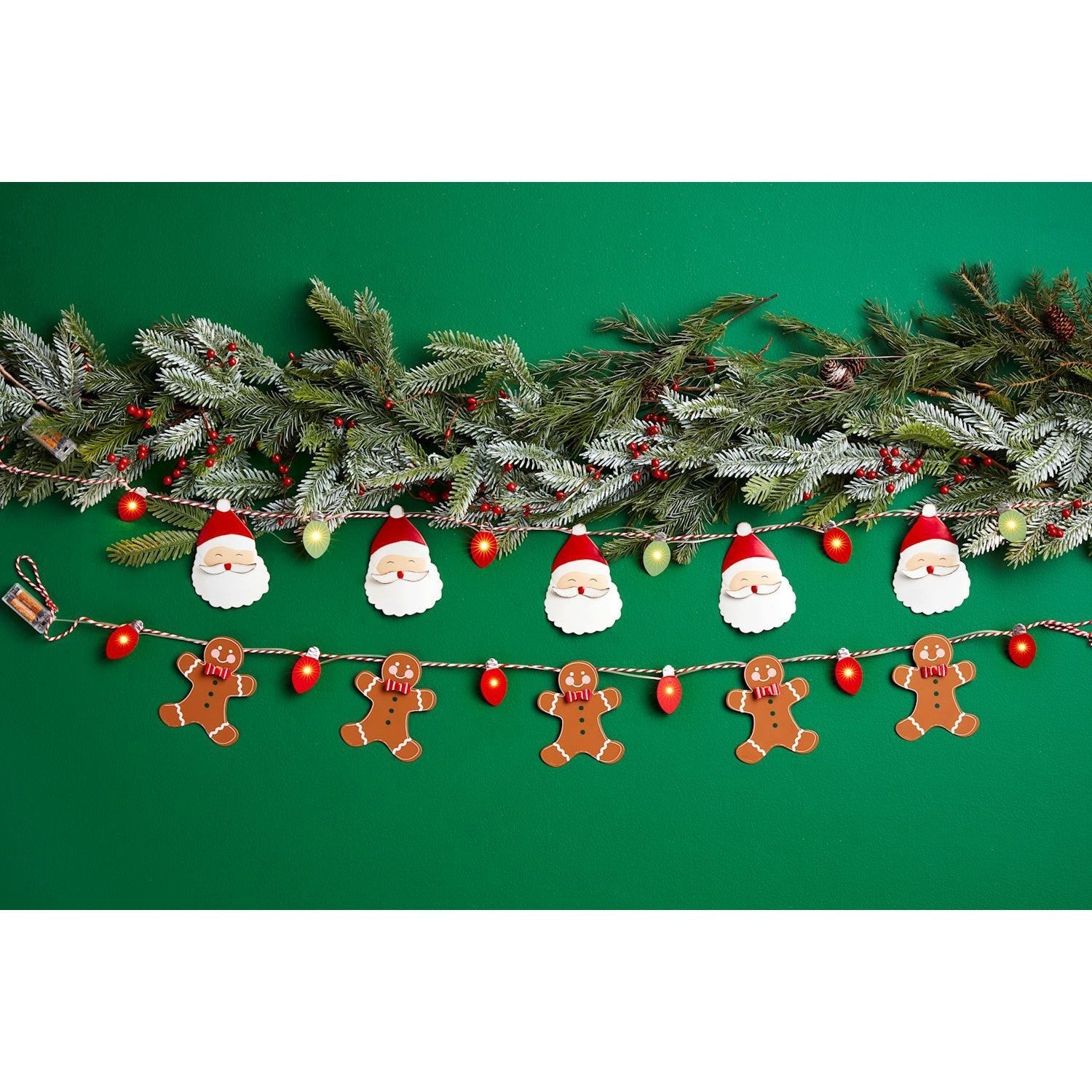 Mud Pie Garland Tin Christmas-MUD PIE-Little Giant Kidz