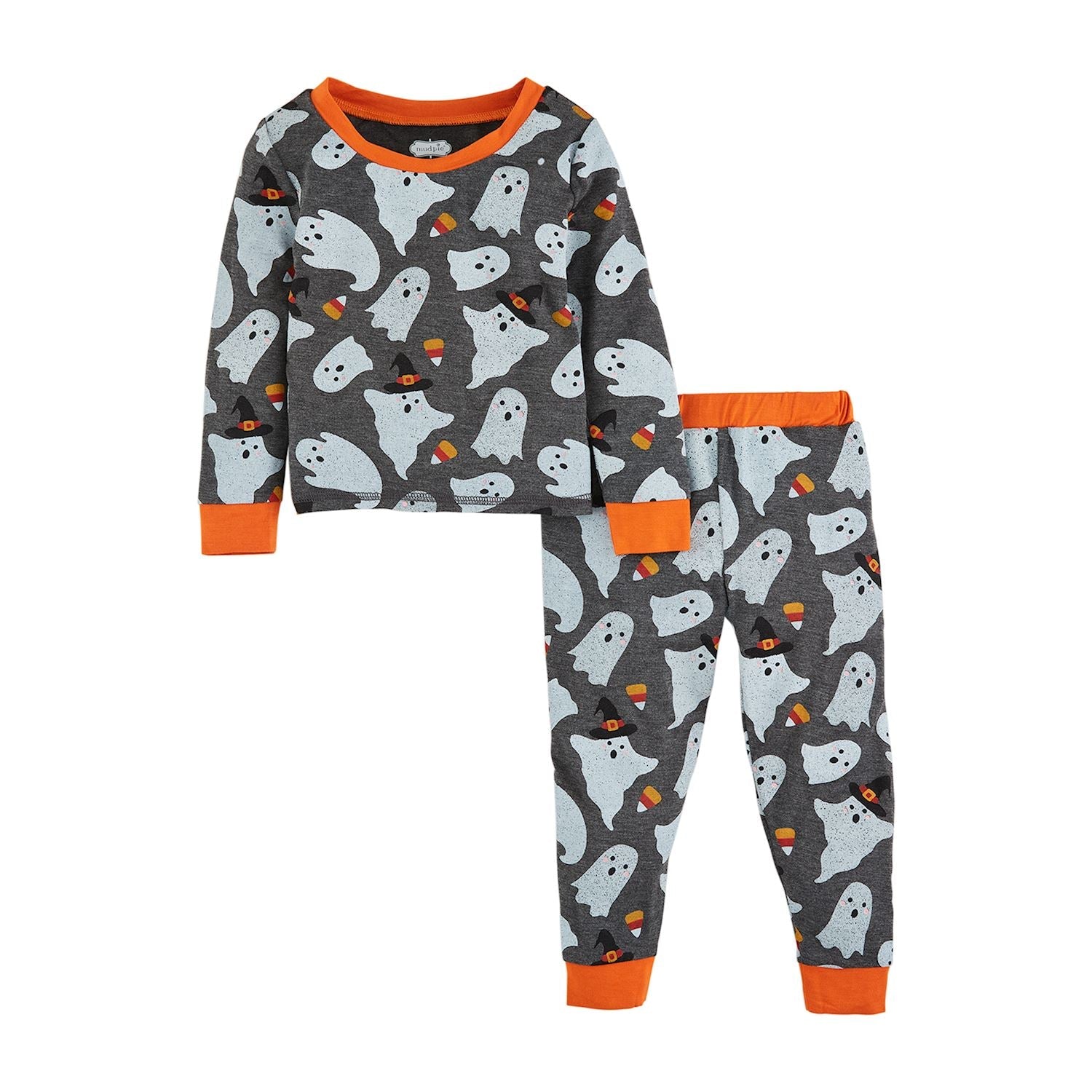 Mud Pie Glow in the Dark Ghost Pajama Set-MUD PIE-Little Giant Kidz