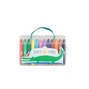 Mud Pie Green Silky Crayons-MUD PIE-Little Giant Kidz