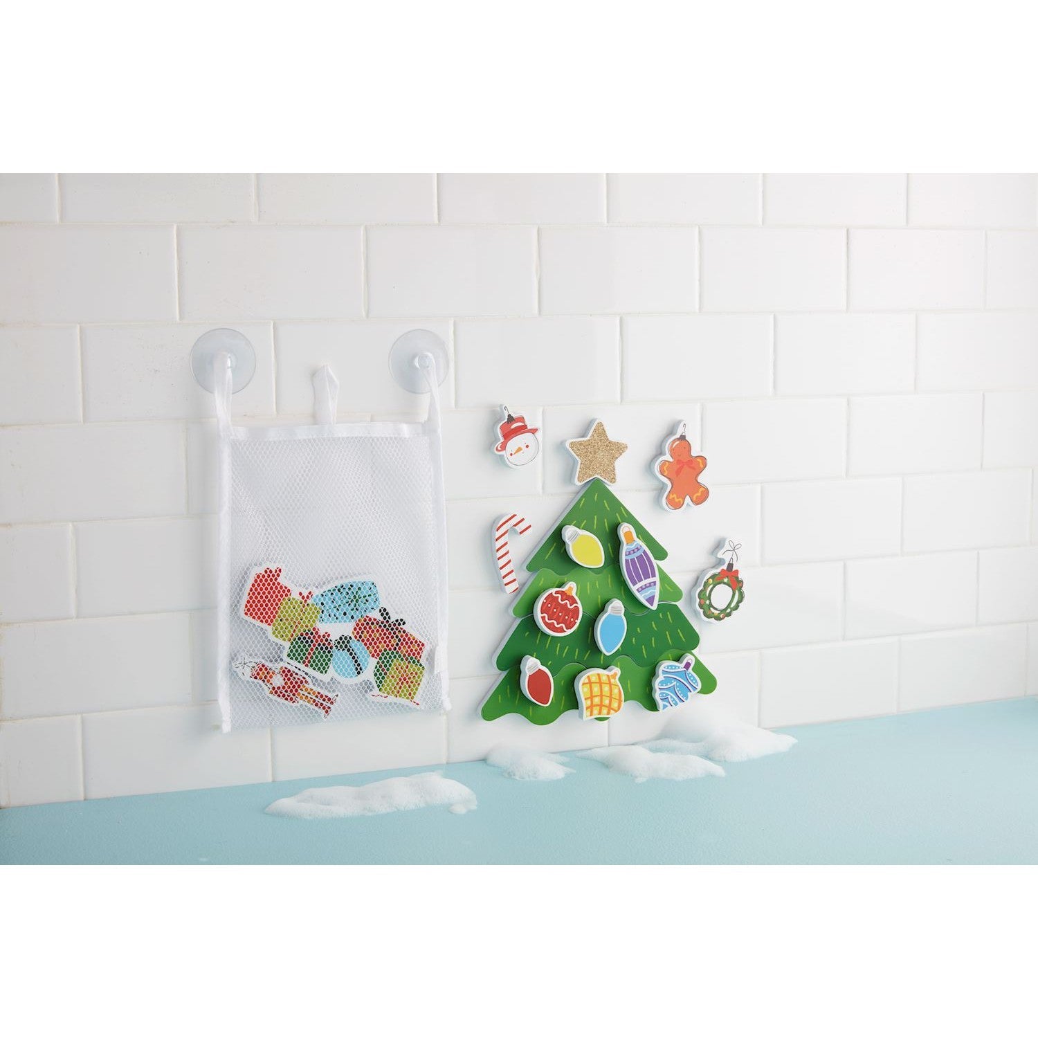 Mud Pie Green Tree Bath Stickables-MUD PIE-Little Giant Kidz