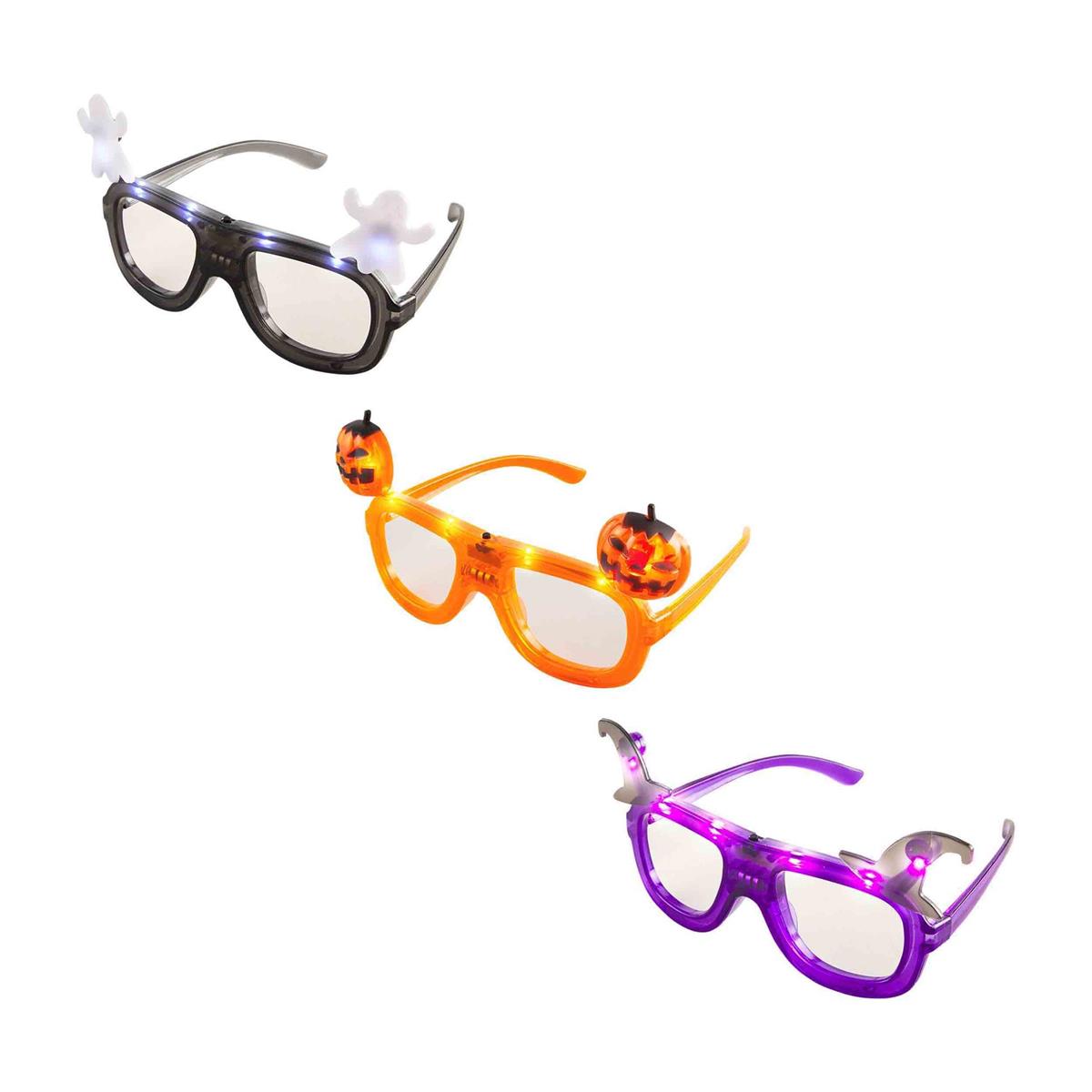 Mud Pie Halloween Light-Up Glasses-MUD PIE-Little Giant Kidz