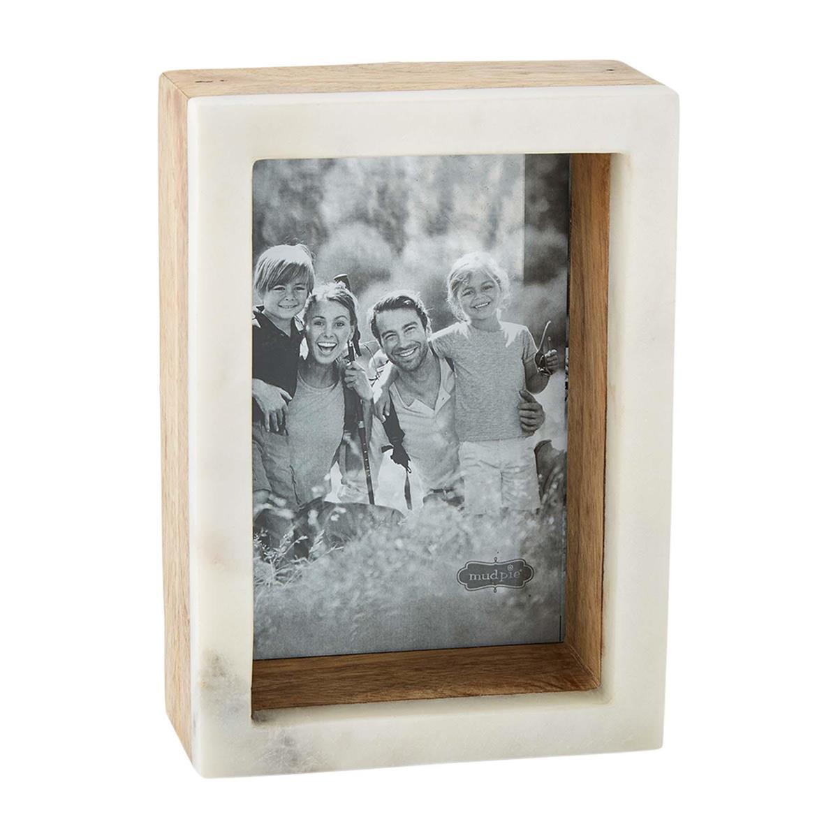 Mud Pie Marble Block Shadow-Box Picture Frame-MUD PIE-Little Giant Kidz