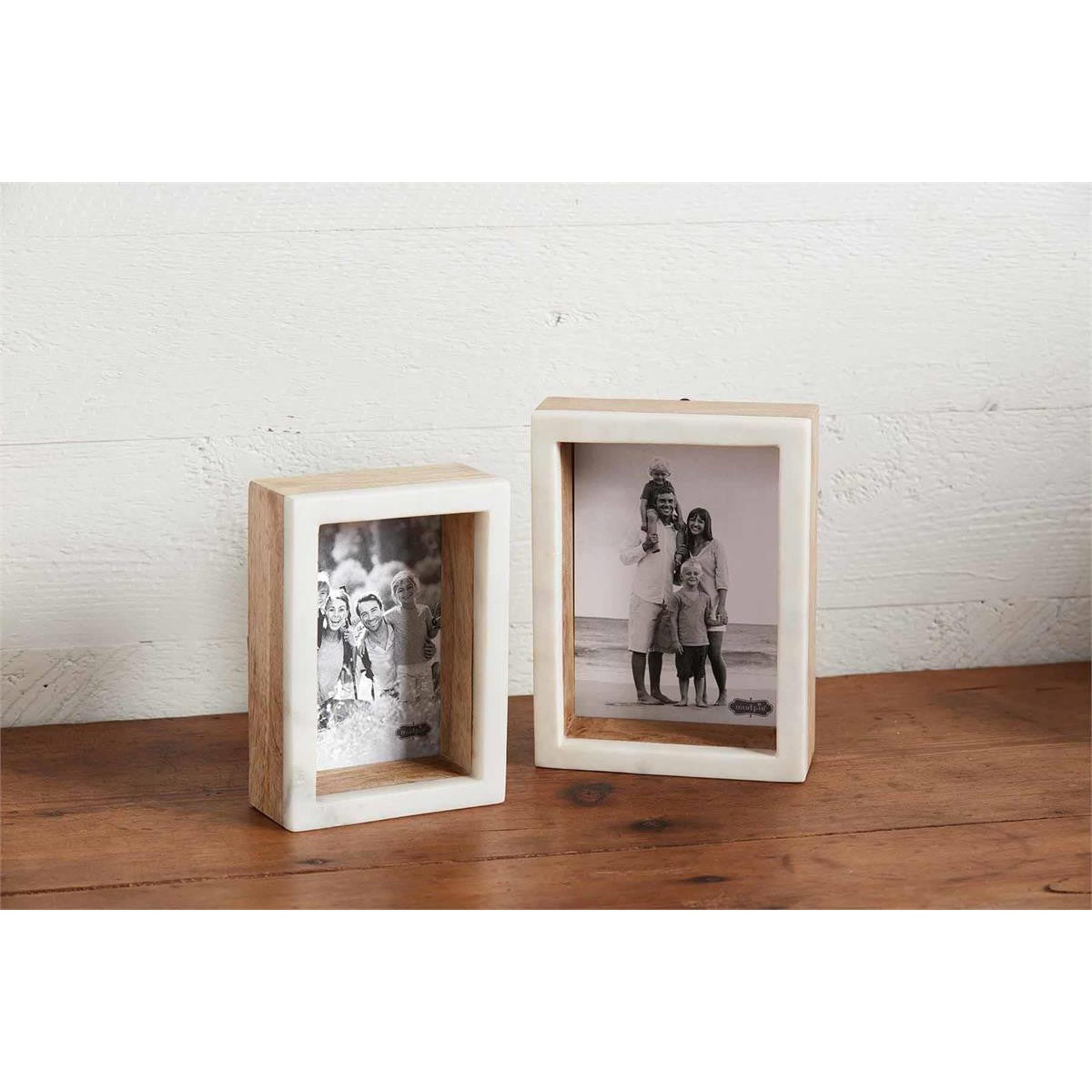 Mud Pie Marble Block Shadow-Box Picture Frame-MUD PIE-Little Giant Kidz