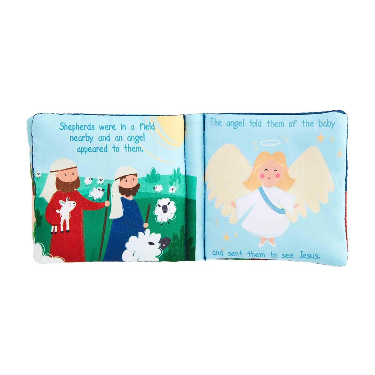 Mud Pie Nativity Book & Singing Baby Jesus Set-MUD PIE-Little Giant Kidz