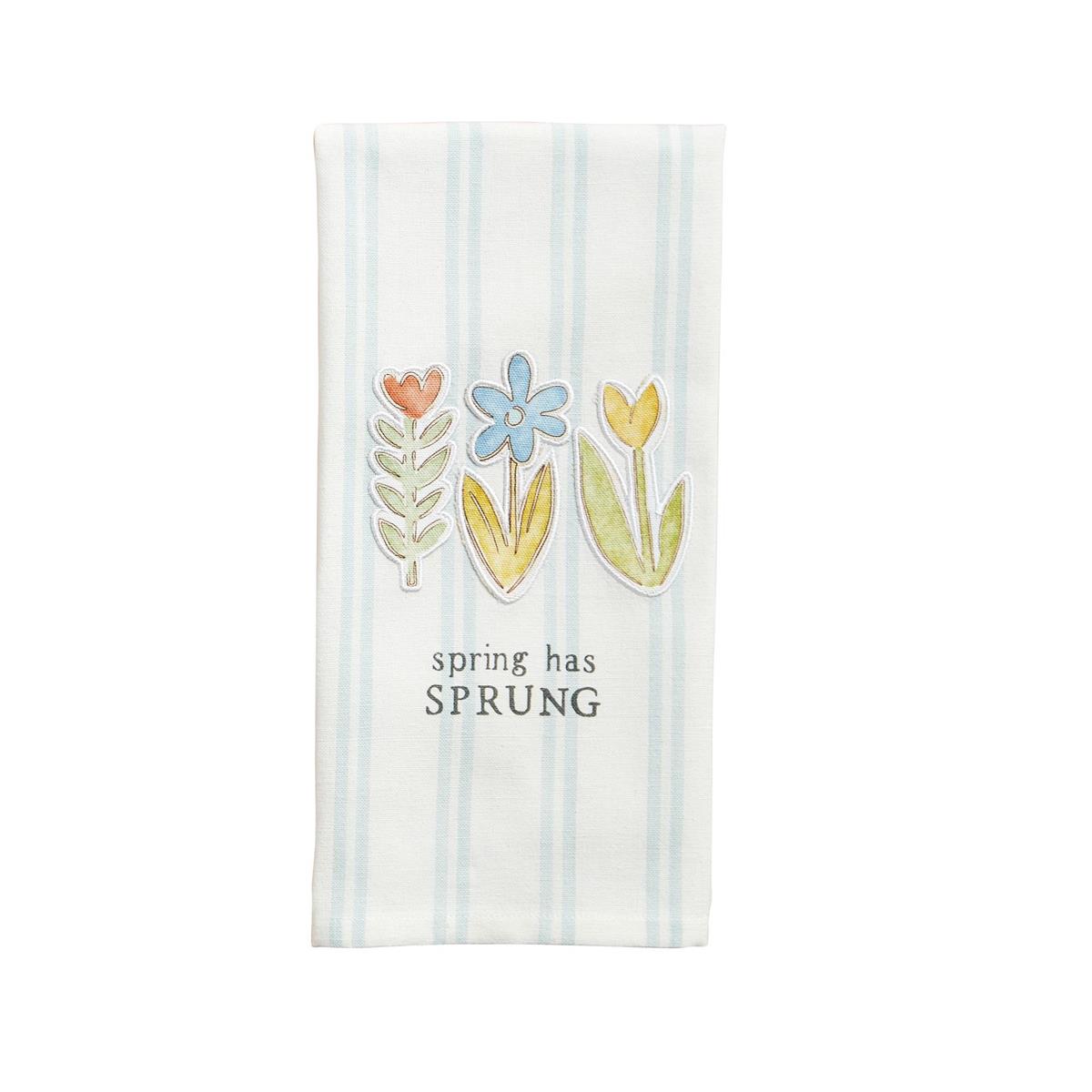 Mud Pie Spring Patch Towel-MUD PIE-Little Giant Kidz