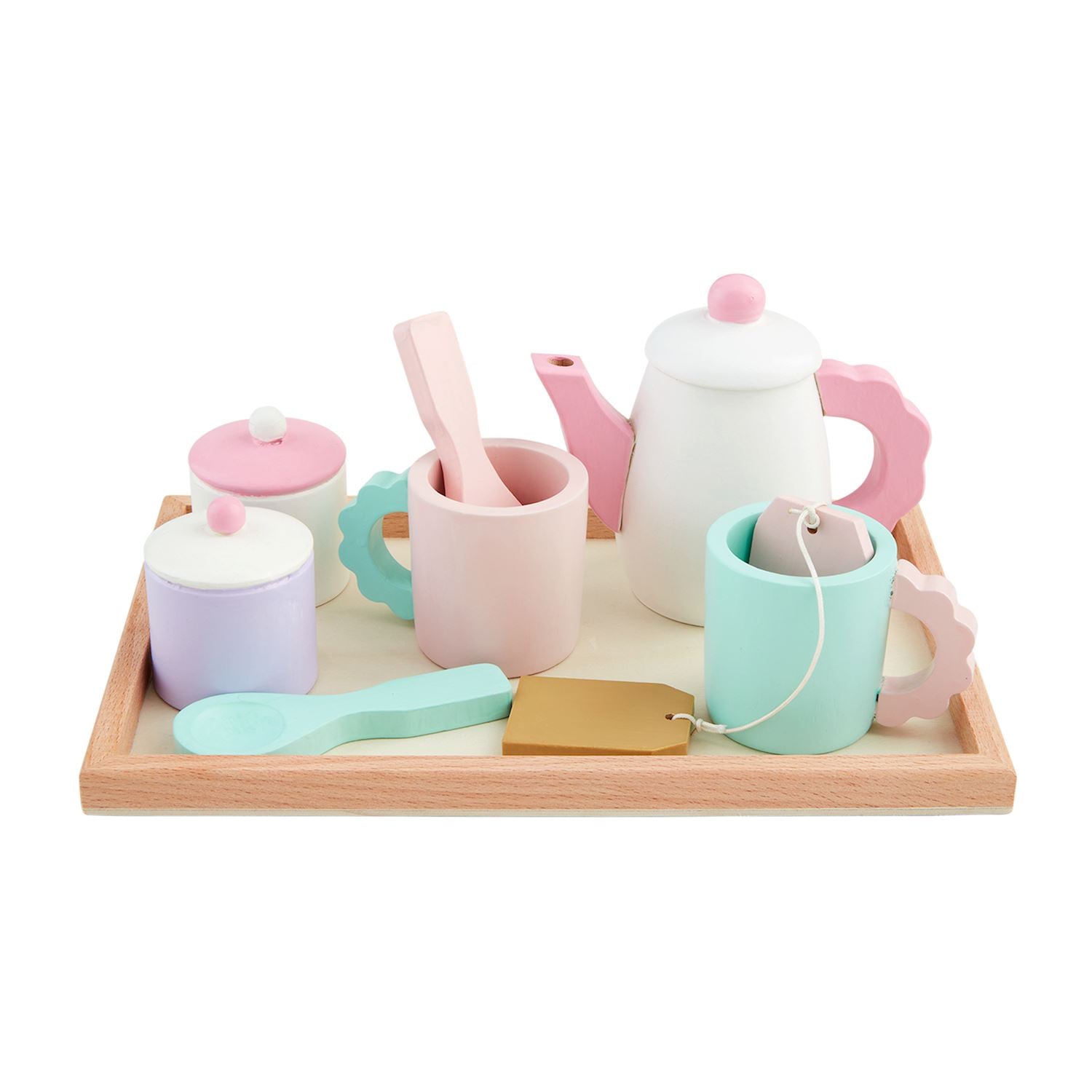 Mud Pie Tea Party Wooden Play Set-MUD PIE-Little Giant Kidz