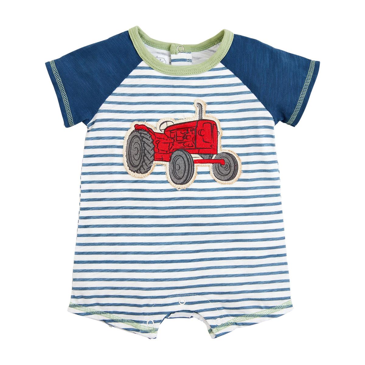 Mud Pie Tractor Shortall-MUD PIE-Little Giant Kidz