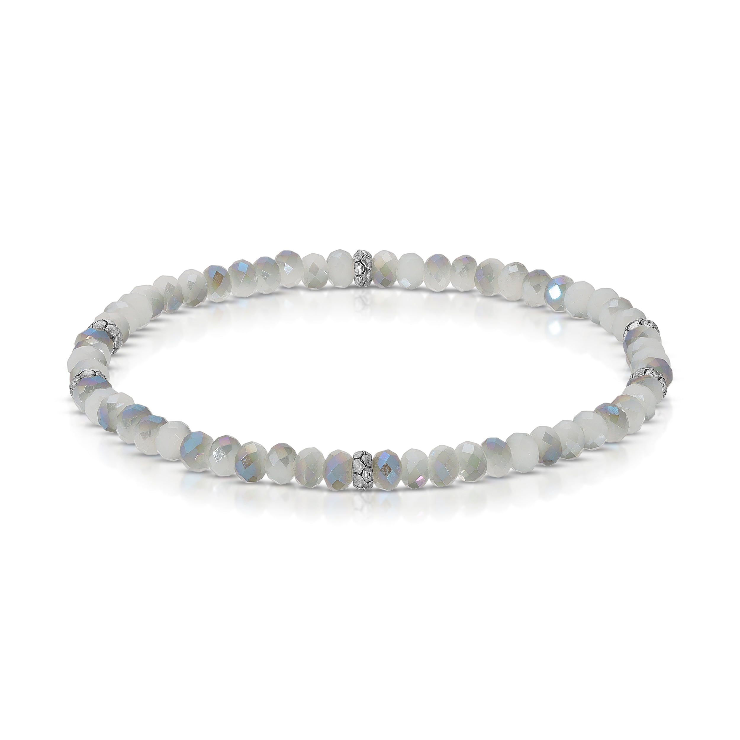 My FUN Colors Mini Crystal Bracelet Twilight Gray / Silver Accent-My FUN Colors-Little Giant Kidz