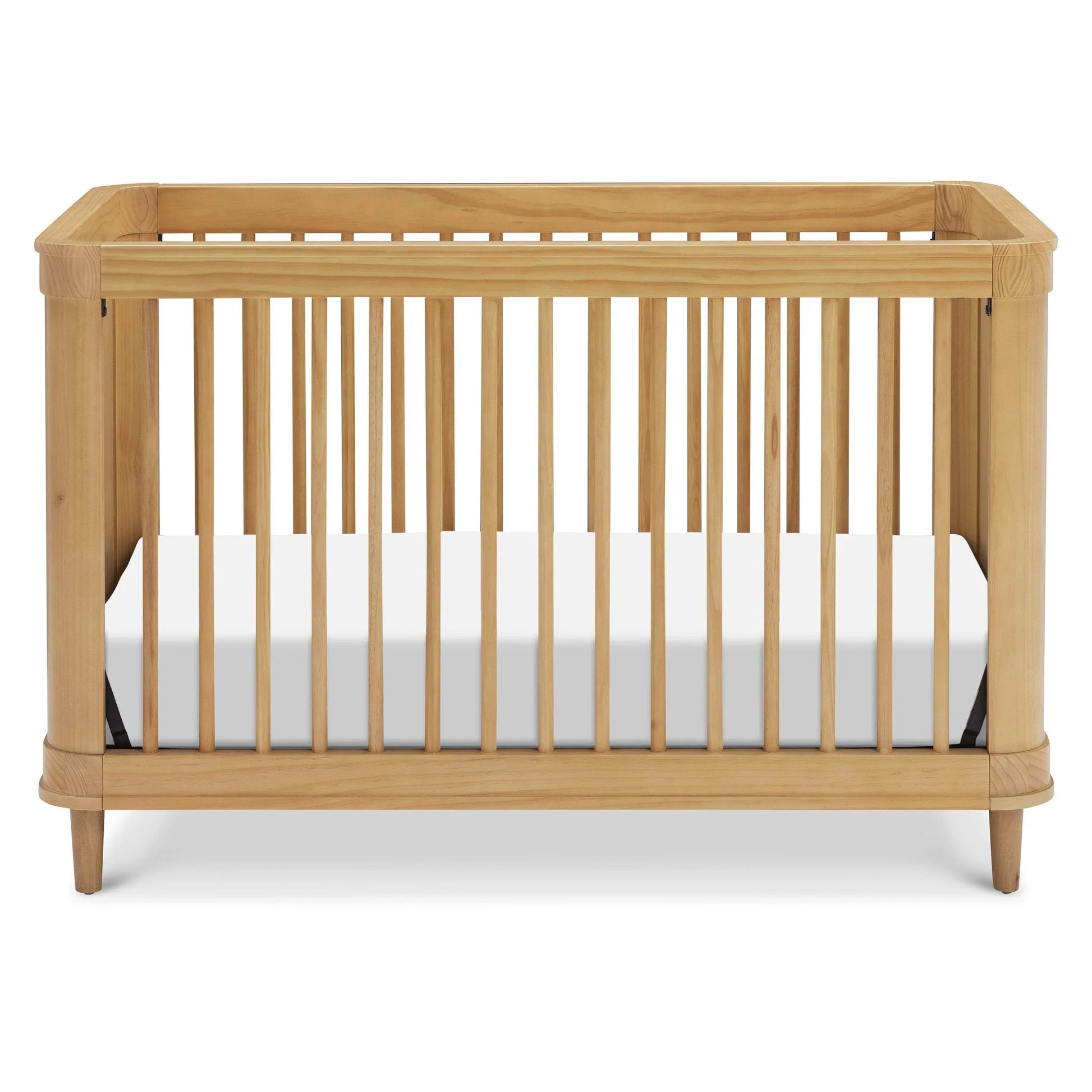 Namesake Marin with Cane 3-in-1 Convertible Crib - Honey & Honey Cane-NAMESAKE-Little Giant Kidz