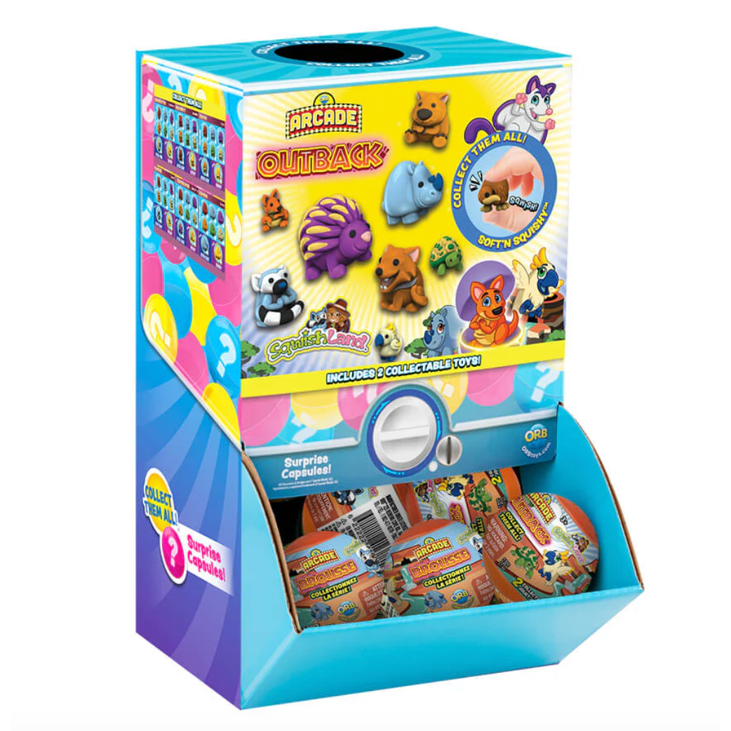 ORB Arcade Capsules Sqwishland Outback - Assorted-ORB TOYS-Little Giant Kidz