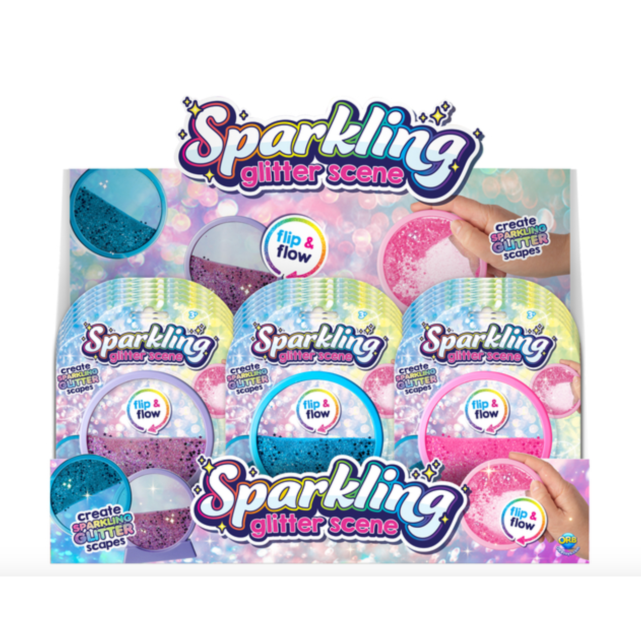 ORB Toys Curiosities Sparkling Glitter Scene - Assorted-ORB Toys-Little Giant Kidz