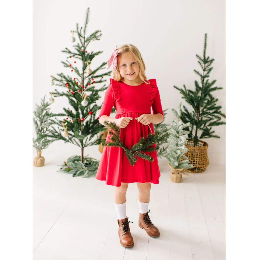 Ollie Jay Scarlet Adelisa Dress-Ollie Jay-Little Giant Kidz