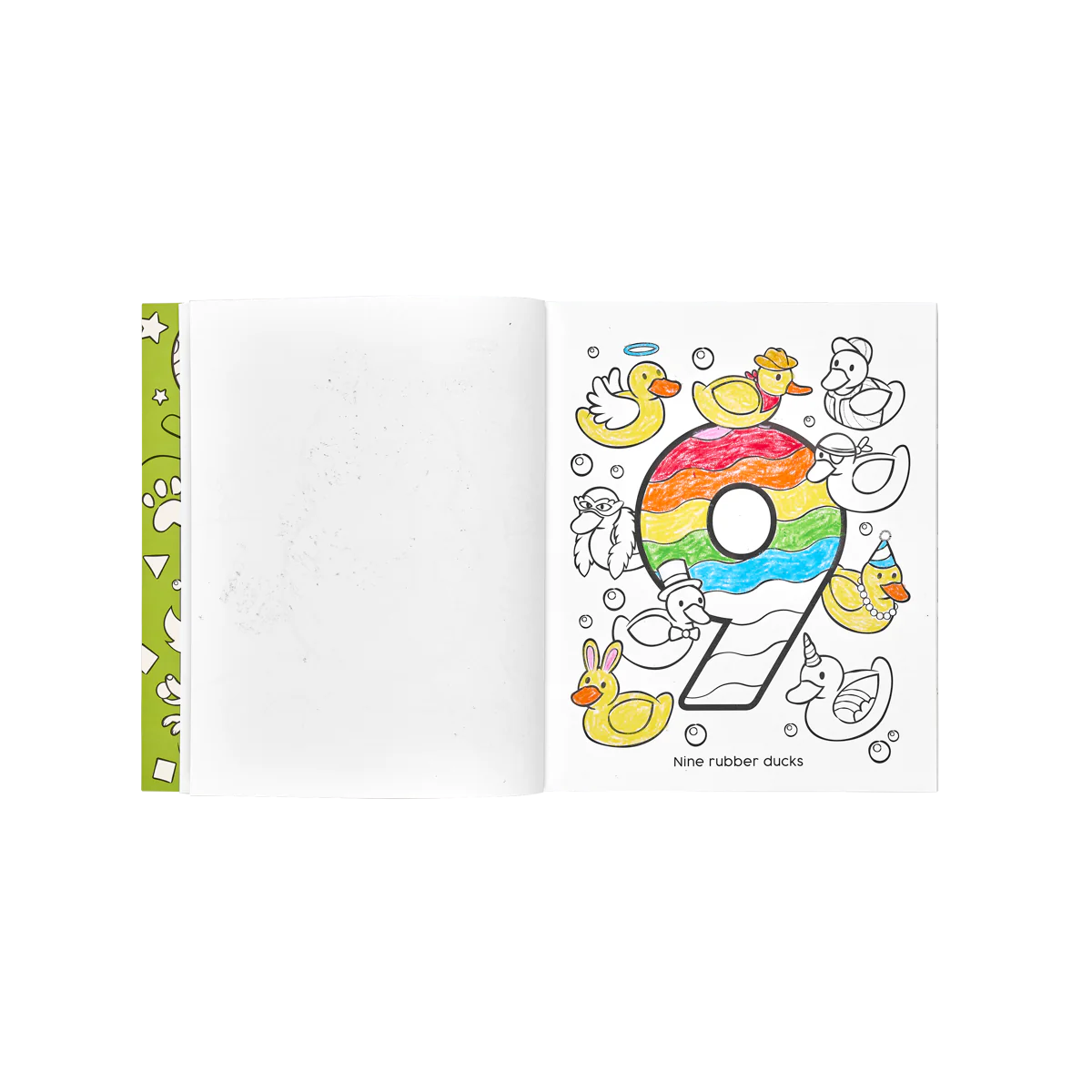 Ooly 123: Shapes + Numbers Toddler Coloring Book-OOLY-Little Giant Kidz