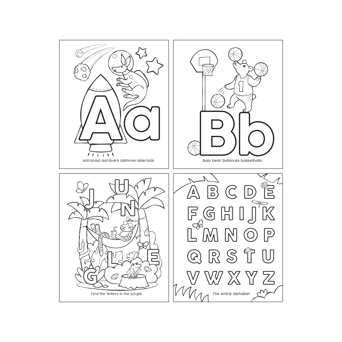 Ooly ABC: Amazing Animals Toddler Coloring Book-OOLY-Little Giant Kidz