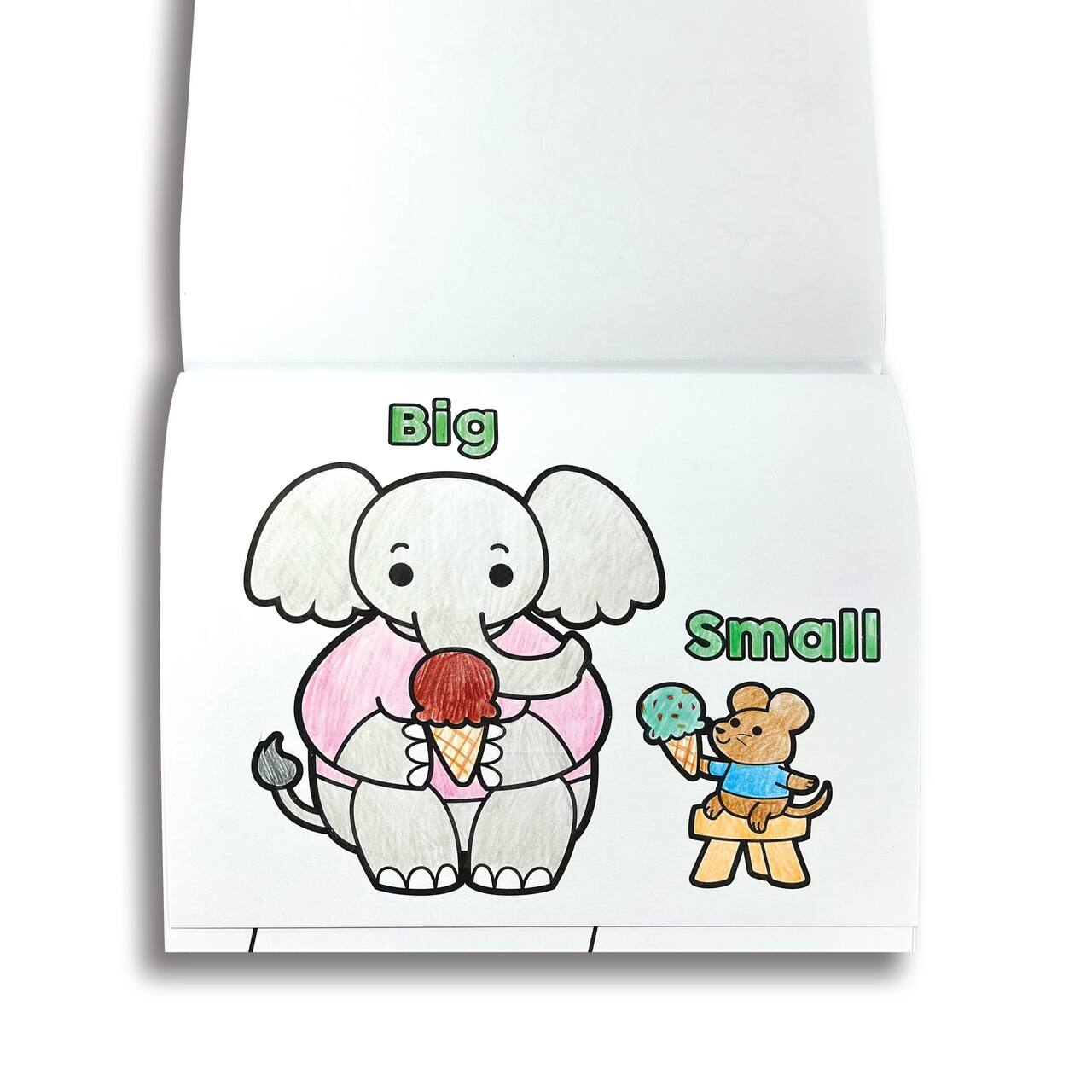 Ooly Color-In Book - My First Opposites Toddler Coloring Book-OOLY-Little Giant Kidz