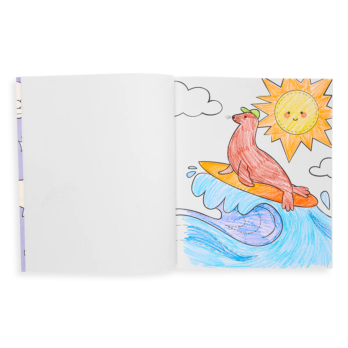 Ooly Color-In Book - Outrageous Ocean Coloring Book-OOLY-Little Giant Kidz