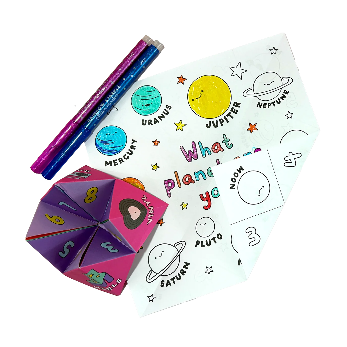 Ooly DIY Fortune Tellers Activity Kit-OOLY-Little Giant Kidz