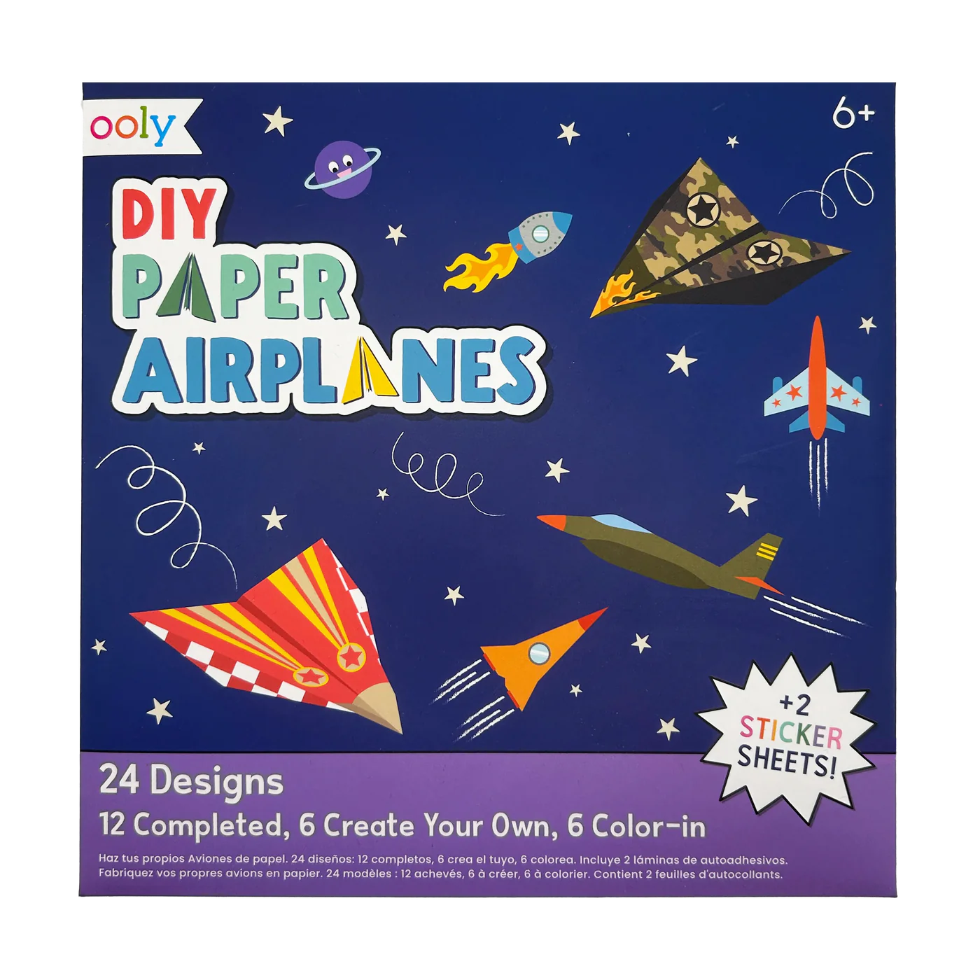 Ooly DIY Paper Airplanes Activity Kit-OOLY-Little Giant Kidz